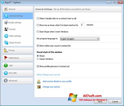 Screenshot Skype Setup Full Windows 7