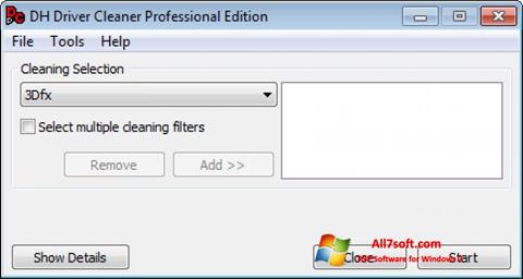 Screenshot Driver Cleaner Windows 7