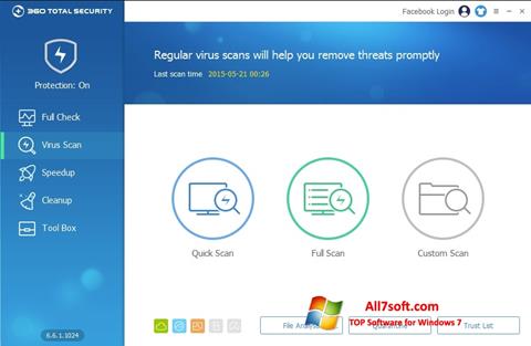 Screenshot 360 Total Security Windows 7