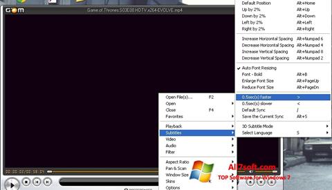 Screenshot GOM Player Windows 7
