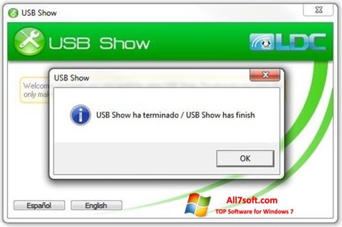 Screenshot USB Show Windows 7