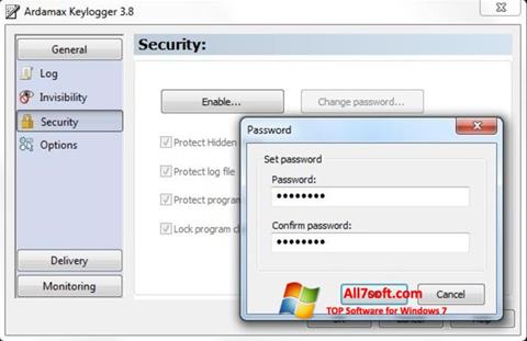Screenshot Ardamax Keylogger Windows 7