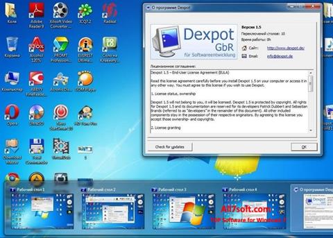 Screenshot Dexpot Windows 7
